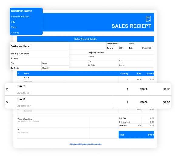 How to Make an Itemized Receipt?