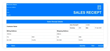 General Charitable Donation Receipt Template