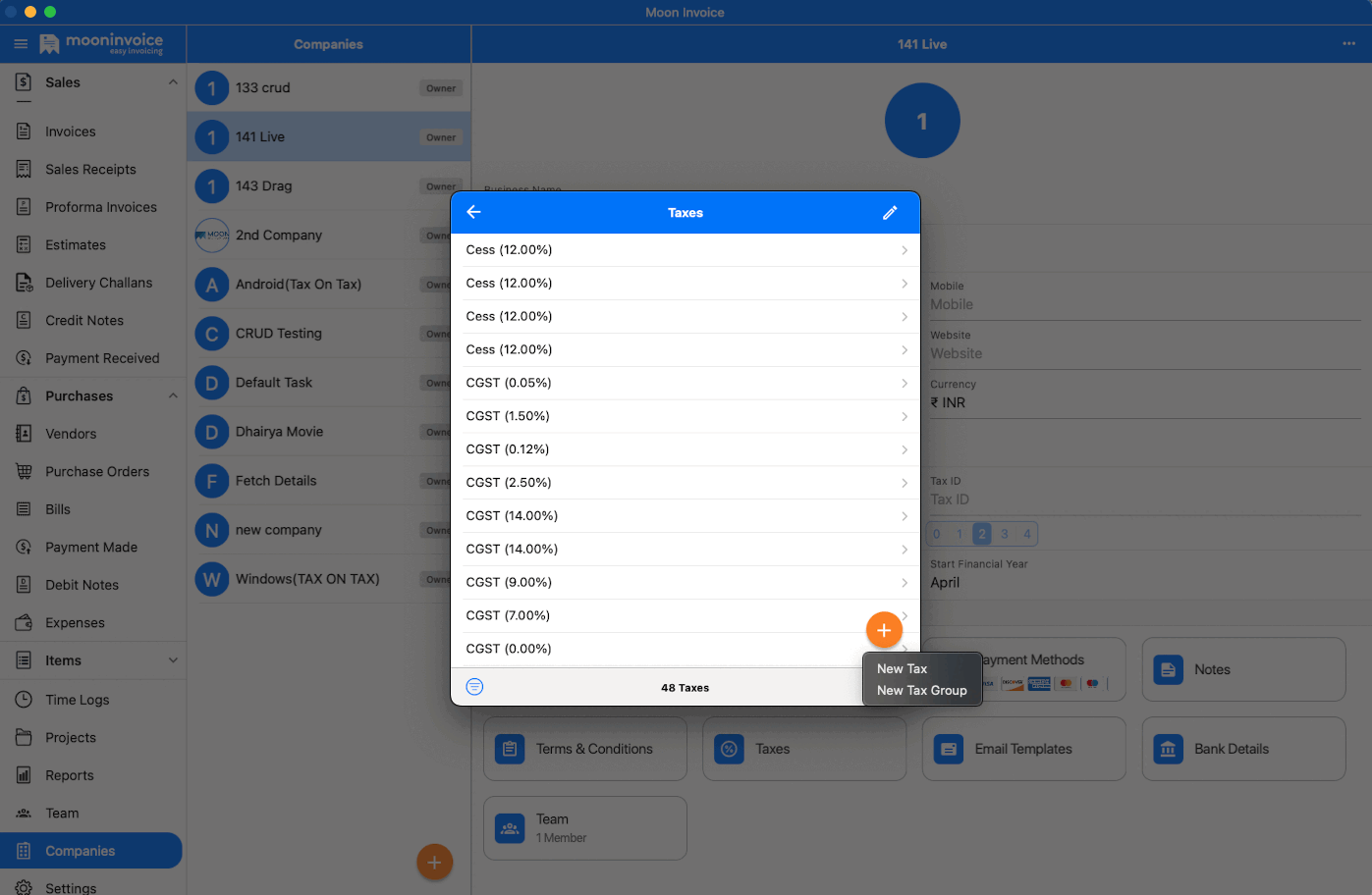 Well Organized Project Based Billing