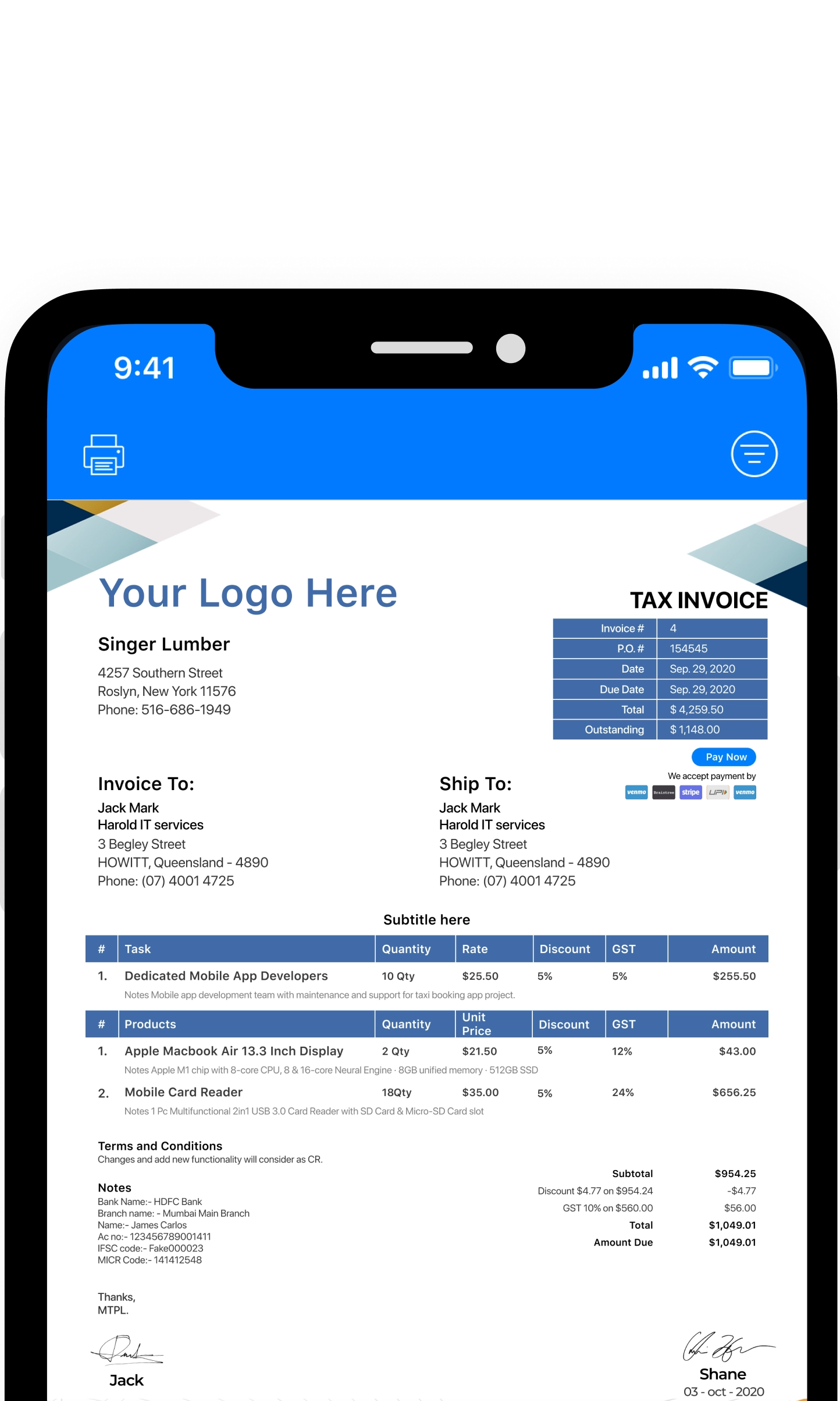 mobile image