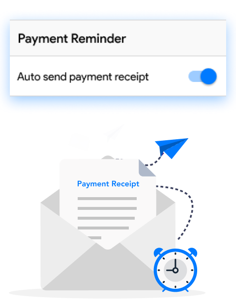Auto Send Payment Receipt