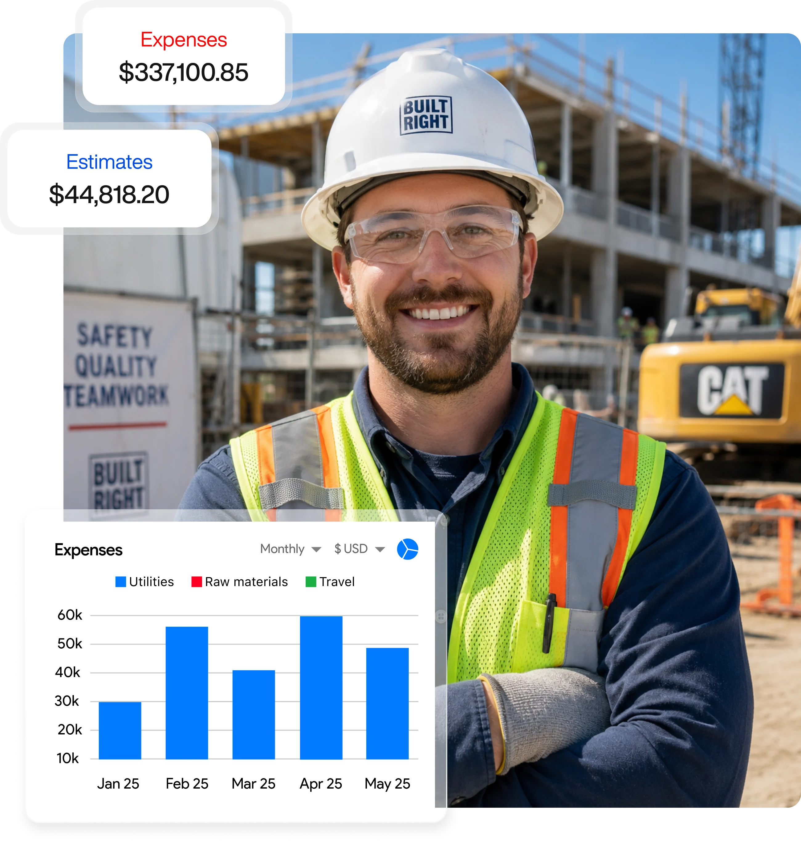 Construction invoicing software for contractors and builders | Moon Invoice