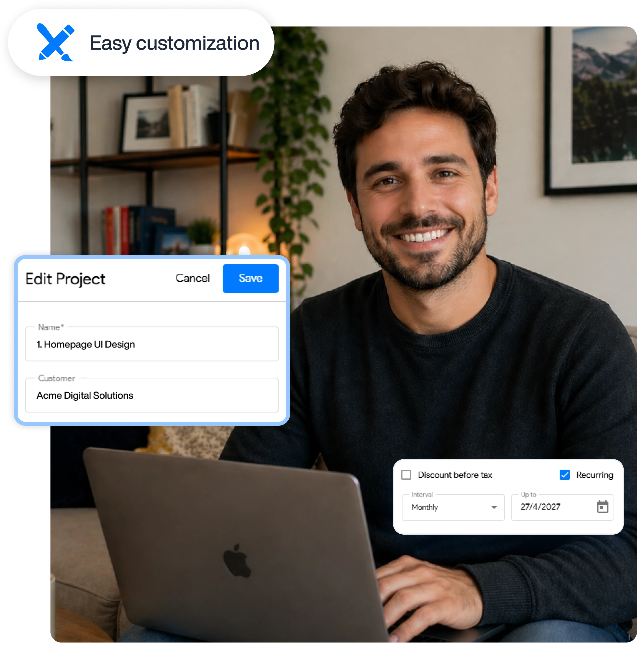 Construction invoicing software for contractors and builders | Moon Invoice