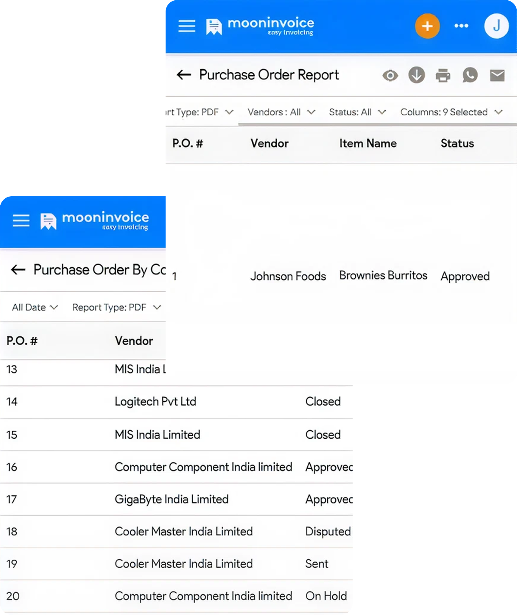 No-sweat purchase order management