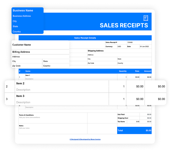 Why should contractor business owners send professional contractor receipts?