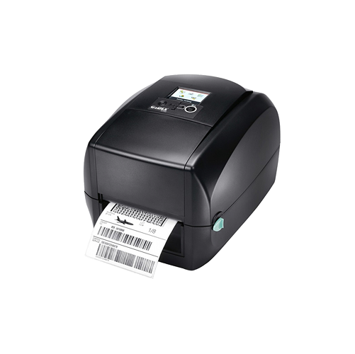 Black sticker printer