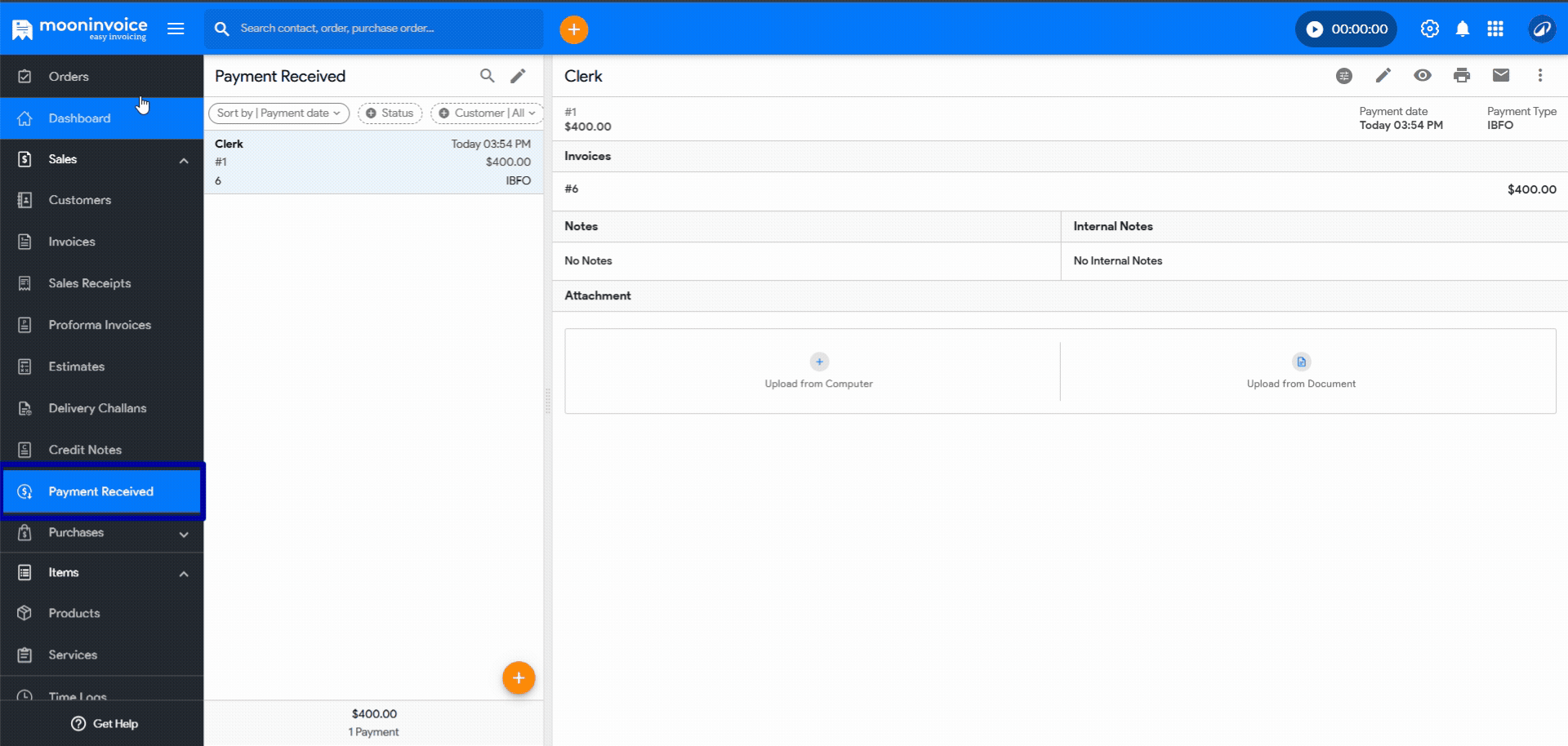 AI Payment Extraction Feature Added