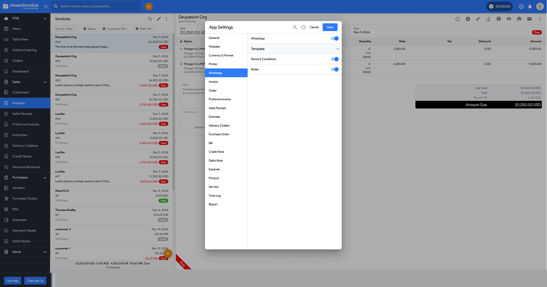 Enhanced WhatsApp Message Settings & Smart Contact Creation