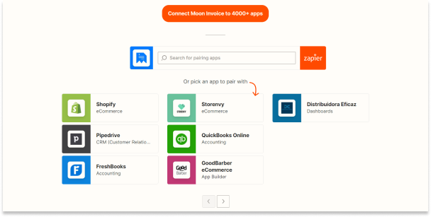 Moon Invoice Now Facilitates Zapier Integration