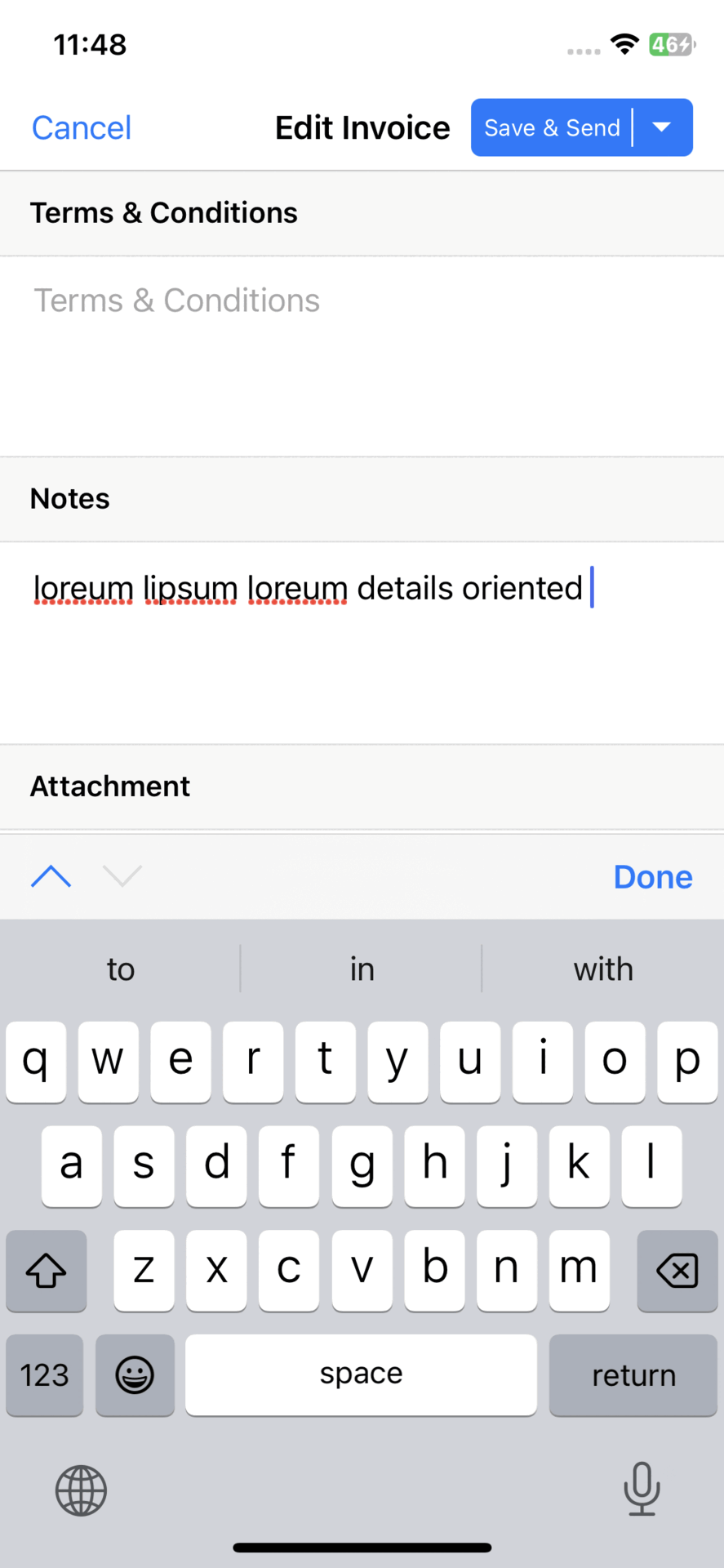 Supporting of Notes and Improved Transparency
