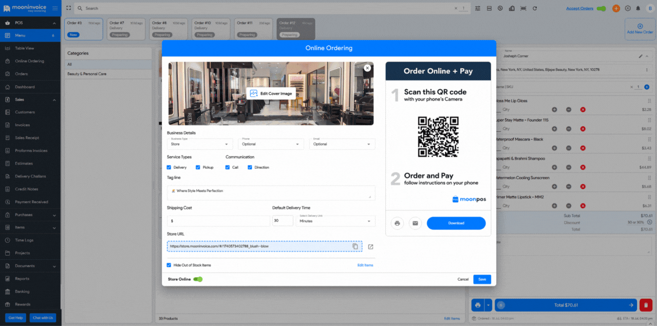 Delivery Time at a Glance & Customer Address at Checkout