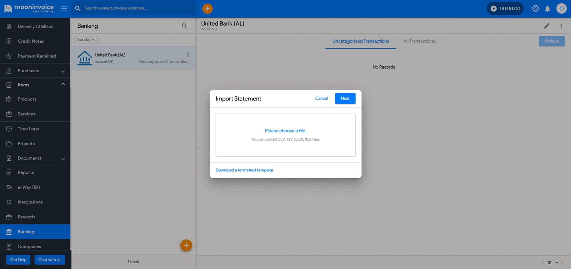 Banking Module & Simplified Reconciliation