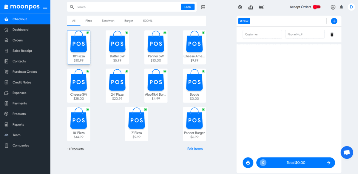 Adore the Whole New POS UI!