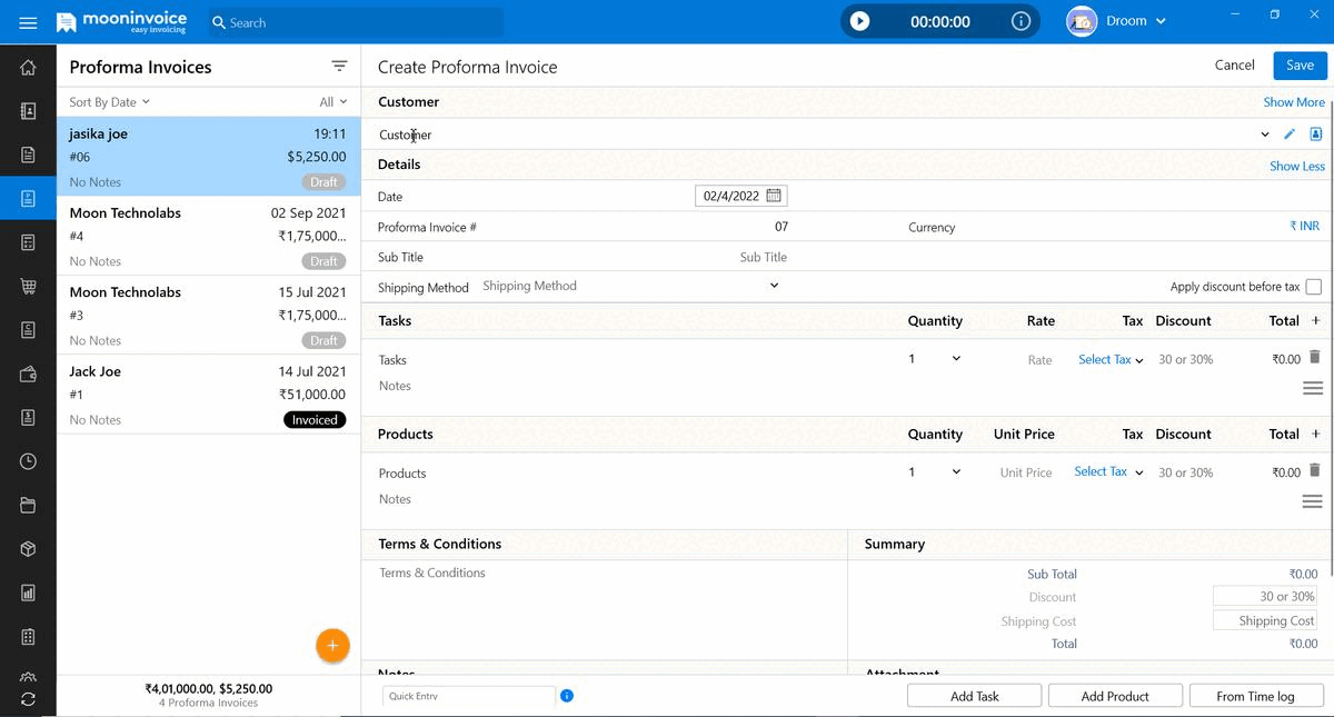 Introducing New Proforma Invoice & New Filters!