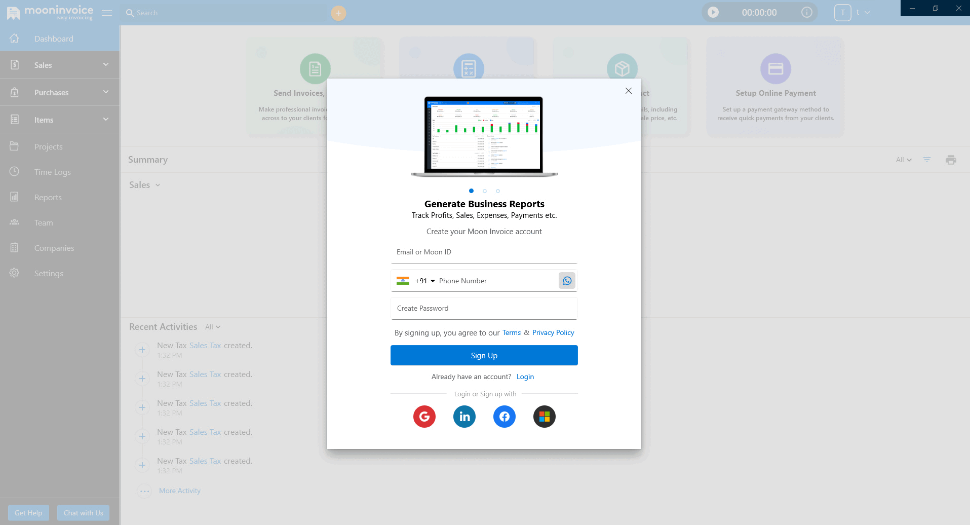 OTP-based Login