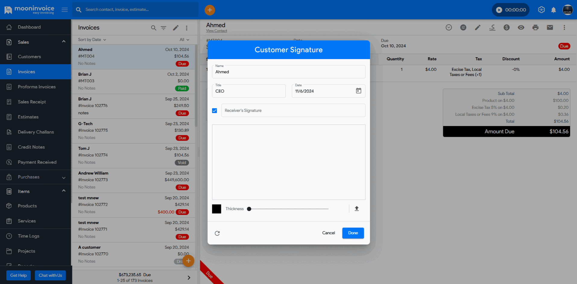 New Signature Feature, Payment Editing & Gmail Support